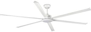 FARO Barcelona FARO 34206-130-LED Ściemn. wentylator sufitowy ROTTERDAM XXL LED/32W/230V biały śr. 250 cm+pilot FA34206-130