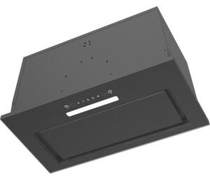 Okap MPM-54-OWS-01 sterowanie gestem Czarne szkÅo 518 m3/h 67 dB klasa C