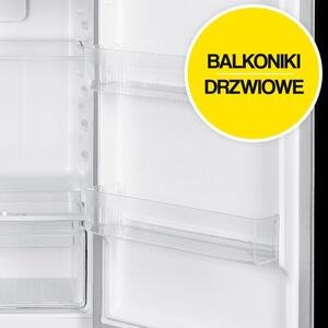 Lodówka SMITH&BROWN SFTF-632-BE5 No Frost 170cm Czarna