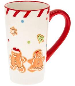 Kubek ceramiczny piernikowy ludzik 570 ml