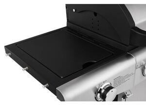Grill ogrodowy gazowy KOLER Relish v1 Srebrny 16 kW 66 x 40 cm