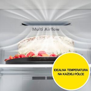 Lodówka HISENSE RL415N4ACE No Frost 172cm Inox