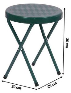 Taboret turystyczny PATIO 461079 Zielony
