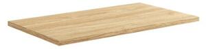 Szafka pod umywalkę LUXOR BLACK 82-90-2S 90cm dąb olejowany/czarna