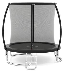 Trampolina ogrodowa 244 cm czarna