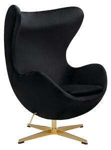 Fotel Egg Classic Velvet Gold