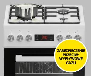 Kuchnia BEKO FSE52320DWD Grill Termoobieg Czyszczenie parą