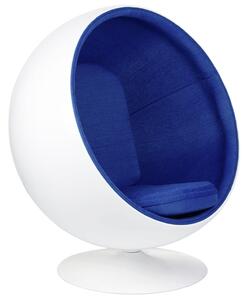 Fotel KULA niebieski insp.proj. Ball Chair