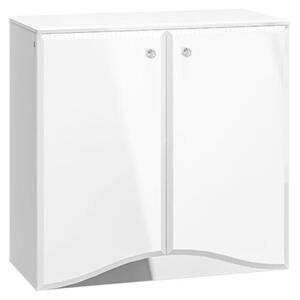 Komoda BLANC 09 2D 90cm biaÅy poÅysk