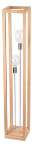 Spot-Light Spot-Light 51528274 - Lampa podłogowa KAGO 2xE27/60W/230V dąb matowy SP0256