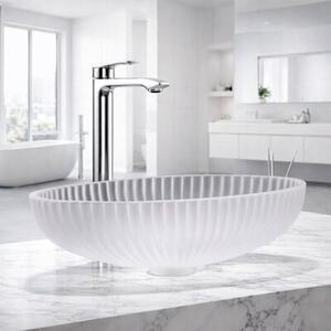Umywalka nablatowa HYDROSAN BRILLANT3-WH-510 Owalny Biały mat