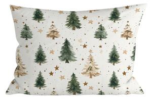 Bawełniana poszewka na poduszkę CHRISTMAS FOREST 50x70 cm, kolorowa