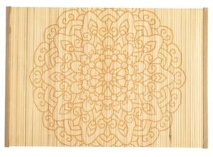 Podkładka na stół bambusowa prostokątna zwijana MANDALA 45x30 cm