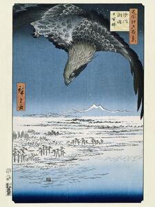 Druk artystyczny Hokusai - Fukagawa Susaki and Jumantsubo, Katsushika Hokusai