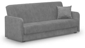 Wersalka RozkÅadana Sofa Kanapa z FunkcjÄ Spania Dwuosobowa Szara PORTO