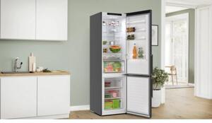 Lodówka BOSCH KGN39VXAU No Frost 203cm Ciemny Inox