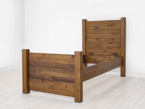 Łóżko drewniane Rustyk / Dobromir 90