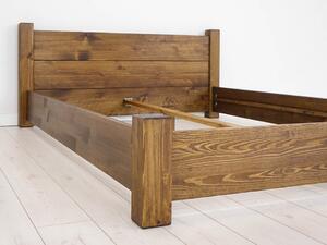 Łóżko drewniane Rustyk / Ostrowit II 160