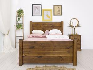 Łóżko drewniane Rustyk / Dobromir 180