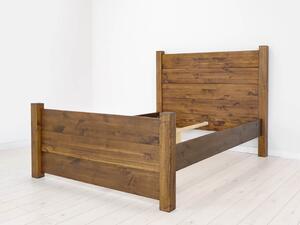 Łóżko drewniane Rustyk / Dobromir 140
