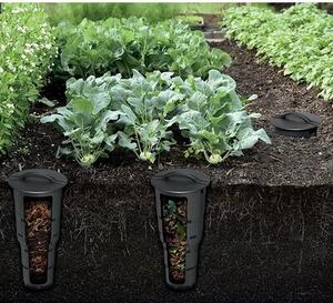 Kompostownik PROSPERPLAST Combiosoil IKUGL-S411 11L Czarny