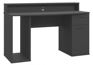 Biurko gamingowe z oświetleniem RGB Ayo 219B3-Z113 czarne