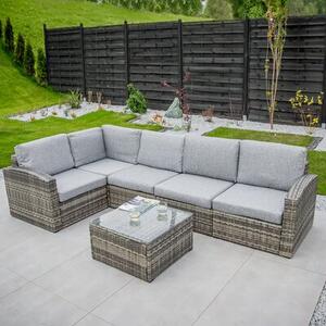 Zestaw mebli ogrodowych PATIO Margot Brązowo-szary