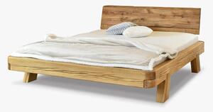 Łóżko drewniane dębowe Natural 1 180x200