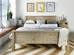 Łóżko drewniane Tennessee 4 - 140 cm