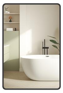 Lustro ścienne NADIA, 91x61 cm, czarne SongmicsHome
