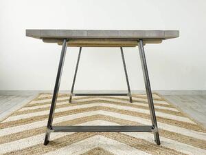 Stół drewniany z metalowymi nogami Tennessee 1