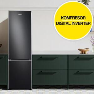 Lodówka SAMSUNG RB38C603DB1 EF AI No Frost 203cm Grafitowa stal