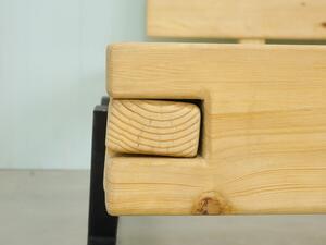 Łóżko drewniane świerkowe Natural 11 180x200 - WYPRZEDAŻ