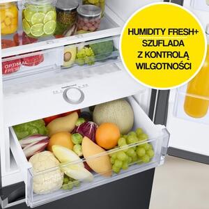 Lodówka SAMSUNG RB38C603DB1 EF AI No Frost 203cm Grafitowa stal