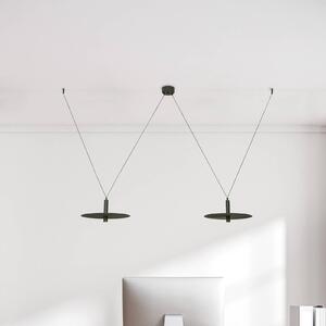 Zambelis Lampa wisząca 23227, czarny, salon / jadalnia, aluminium, nowoczesny