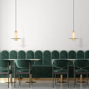 Zambelis Lampa wisząca 2549, możliwość ściemniania, mosiężny / złoty, salon / jadalnia, metal