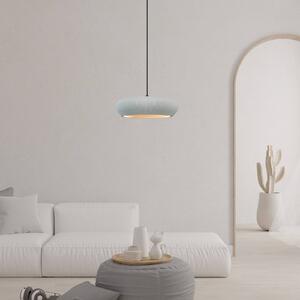 Zambelis Lampa wisząca 2592, możliwość ściemniania, aluminiowy / szary / cynkowy, salon / jadalnia, gips / glina