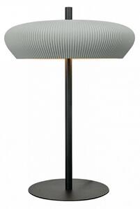 Zambelis Lampa stołowa 2594, aluminiowy / szary / cynkowy, salon / jadalnia, gips / glina