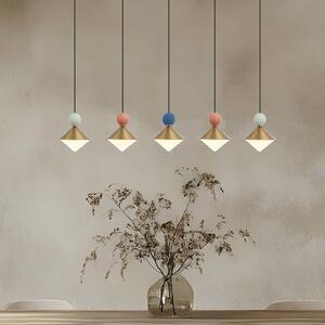 Zambelis Lampa wisząca 25103, możliwość ściemniania, mosiężny / złoty, salon / jadalnia, metal