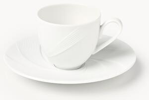 Komplet filiżanek do espresso ze spodkiem Adonis, 4 elem