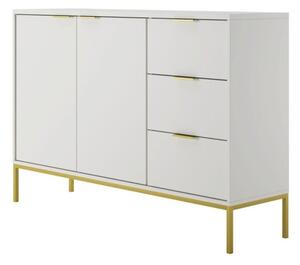 Komoda AUSTIN 150 biaÅa/zÅota