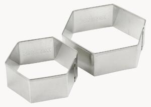 Komplet foremek do ciastek z metalu Soccer Baking, 2 elem