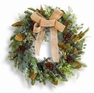 Świąteczny wieniec na drzwi WINTER GREEN Ø 45 cm