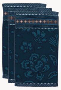 Komplet ręczników z bawełny frotte Jasmin Jacquard, 3 elem