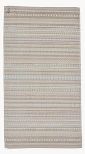 Ręcznik do rąk z weluru i bawełny frotte Geometric Print