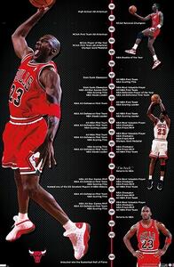 Plakat, Obraz Michael Jordan - Timeline, (56.8 x 86.4 cm)