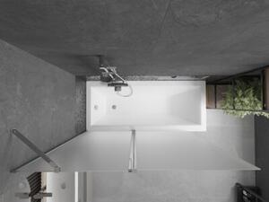 Mexen Flip parawan nawannowy 2-skrzydłowy 140 x 150 cm, szron, chrom - 894-140-101-01-30