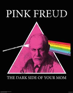 Plakat, Obraz Pink Freud - Dark Side of your Mom, (61 x 76.5 cm)