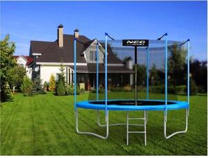 Trampolina NEO-SPORT NS-06W181 FI 183 cm Czarno-niebieski