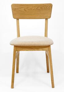 Krzesło dębowe tapicerowane 08